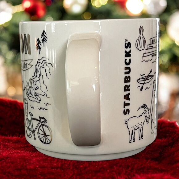 Starbucks Been There Series Across the Globe 2018 Holiday Washington Mug RARE - Picture 4 of 5